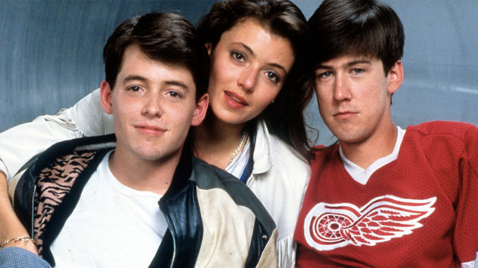 The main cast members of Ferris Bueller's Day Off
