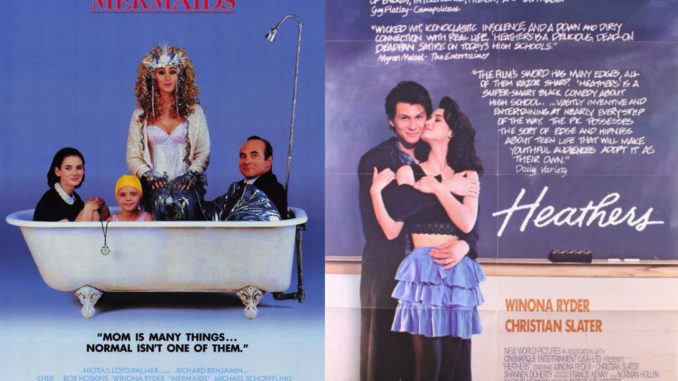Mermaids & Heathers movie posters