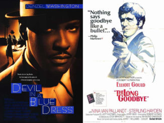 Devil in a Blue Dress & The Long Goodbye movie posters