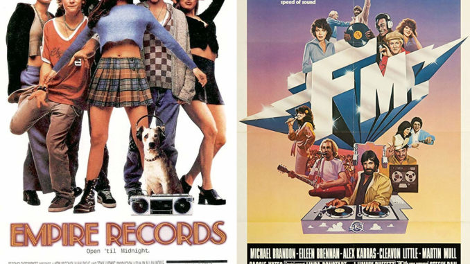Empire Records & FM movie posters