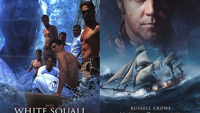White Squall & Master and Commander movie posters