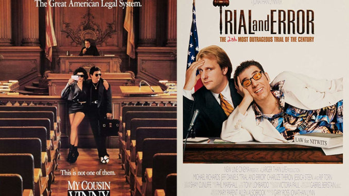 My Cousin Vinny & Trial and Error movie posters