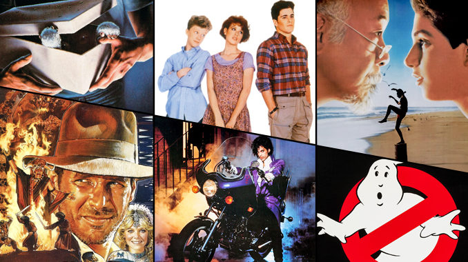 Summer of 1984 movie collage