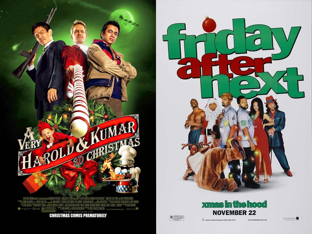 Holiday Stoner Trilogy Cappers (A VERY HAROLD AND KUMAR CHRISTMAS & FRIDAY AFTER NEXT)