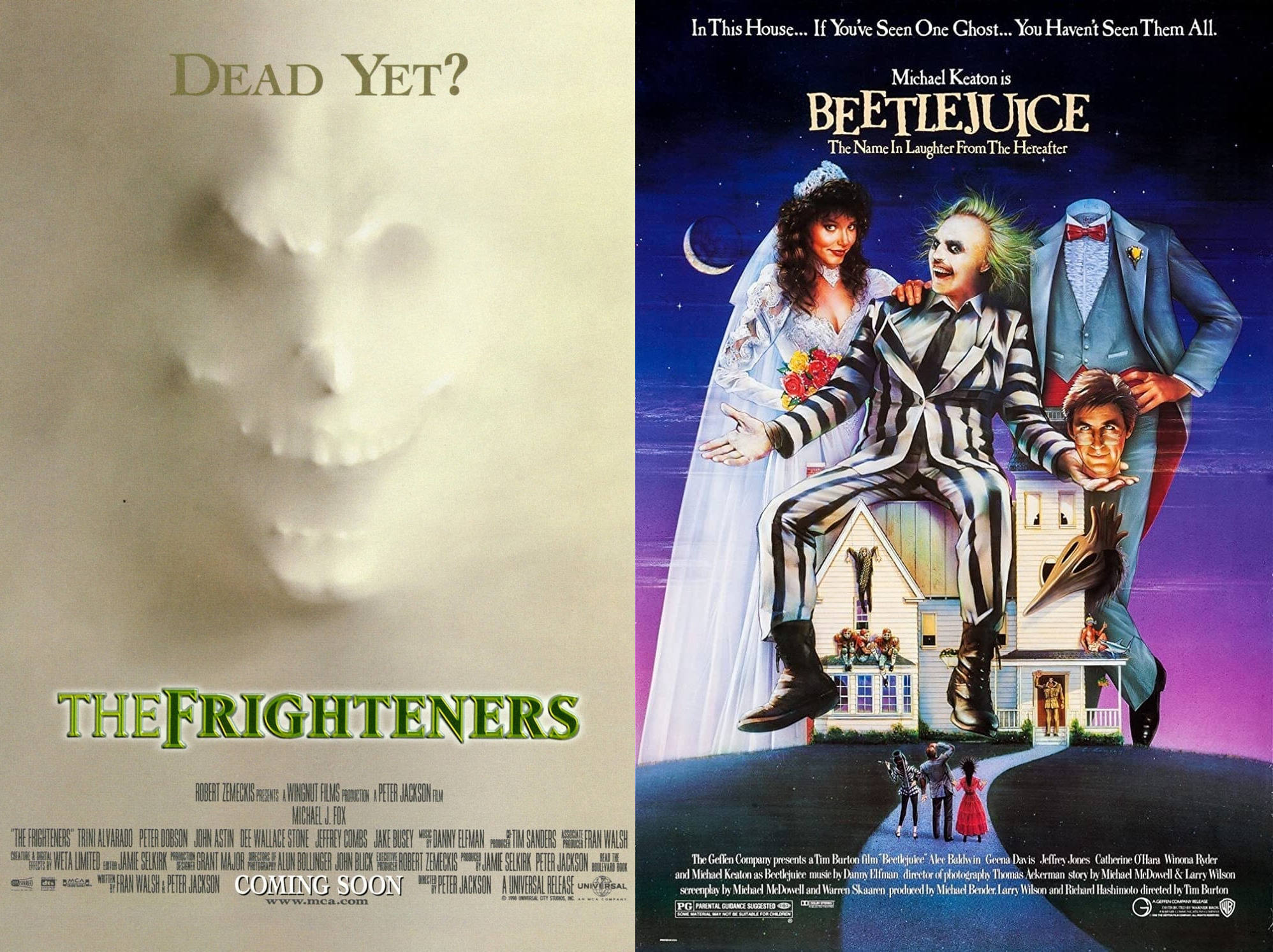Ghostbusters… no, not *those* guys (THE FRIGHTENERS & BEETLEJUICE)